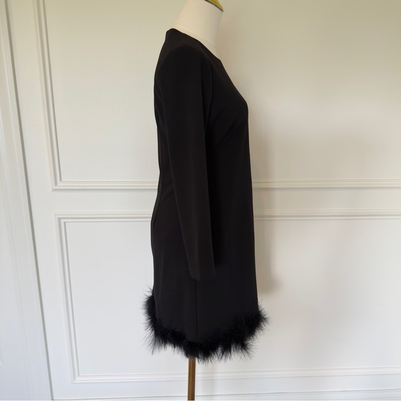 Maggy London Women's Feather Hem Party Dress Size 2 - Picture 7 of 10